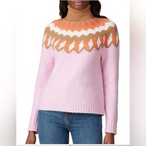 Fair Isle Turtleneck Sweater